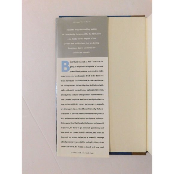 Who's Looking Out for You? by Bill O'Reilly 1st Edition 2003 Hardback Jacket - Picture 3 of 6